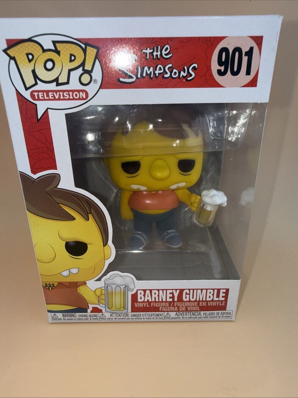 Funko Pop! Television The Simpsons Barney Gumble #901 Vinyl Figure